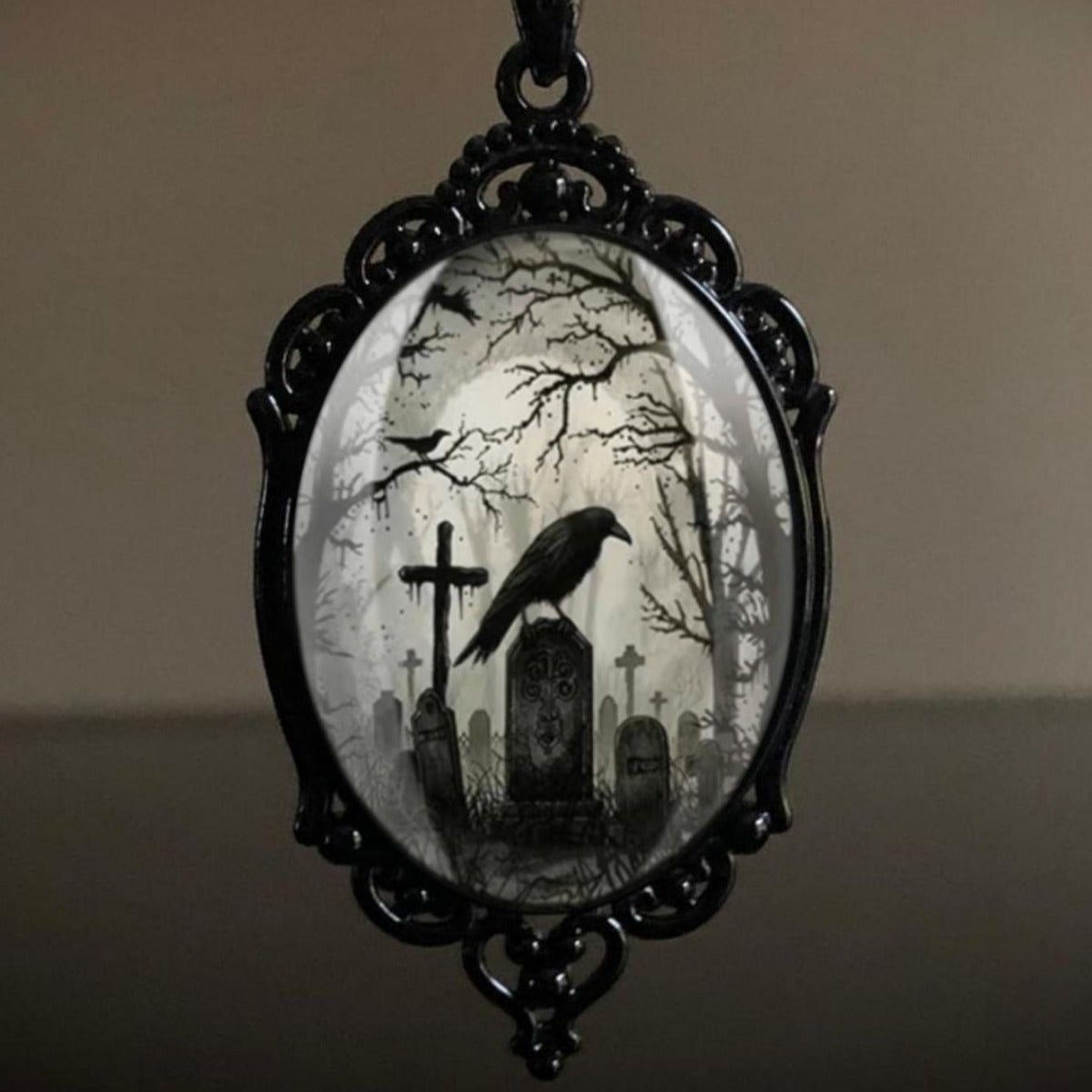 Wholesale Black Art Gothic Victoria Jewelry Necklace Cross Style